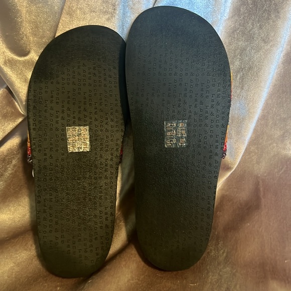 Rag & Bone Bailey Multi Color Knit Slides Sandals Slippers Size EU 41/11 - Picture 16 of 17